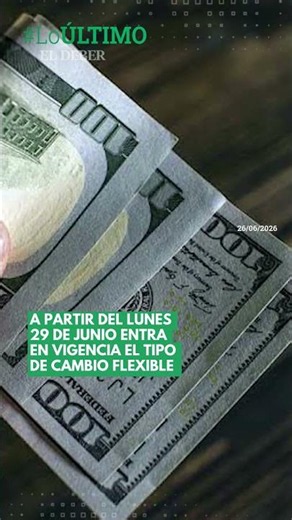 Flexible exchange rate takes effect starting Monday, June 29