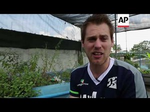 Urban aquaponic farming in Philippines