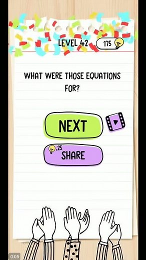 BRAIN TEST LEVEL 42 ANSWERS | Brain Test: Tricky Puzzles WALKTHROUGH