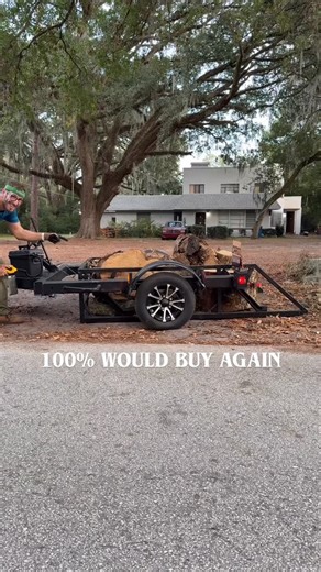 Travis Collins on Instagram: "Have you seen a single axle drop deck? I 100% recommend getting that drop deck trailer off of FB marketplace or government auction. #trailer #contractor"