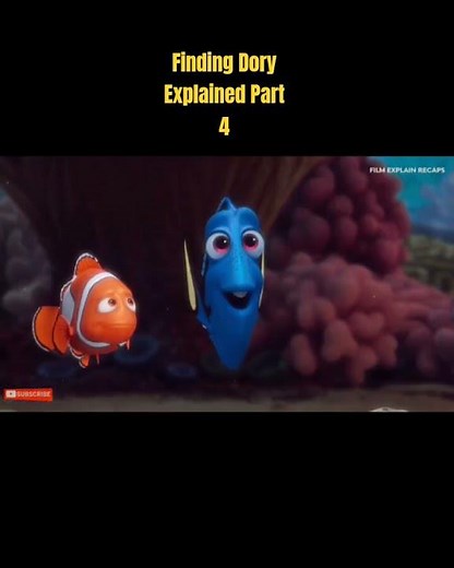 Finding Dory Explained Hindi Part 4 | Short Story #youtubeshorts #short #viralshorts