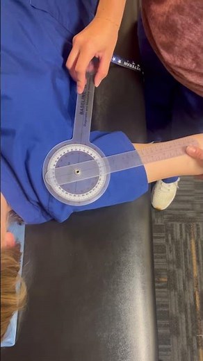 Goniometry shoulder: abduction