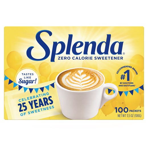 Splenda Zero Calorie Sweetener, Sugar Substitute Packets - 100CT
