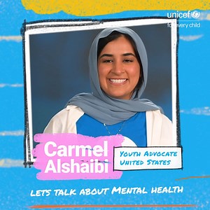 29K reactions · 861 shares | 21-year-old Carmel on how she takes care of her mental health and what she wants her parents to know. #OnMyMind | UNICEF | Facebook