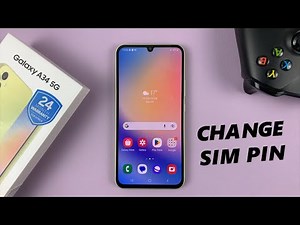 How To Change SIM PIN On Samsung Galaxy A34 5G