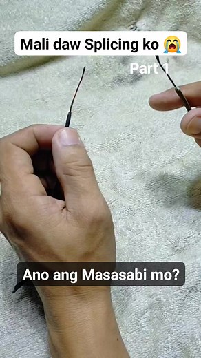 Mali daw ang Splicing ko 😭 #splicing Disclaimer : Western Union Splicing Mention in the Video is not a Pawnshop..This is Type of Wire Splicing. | Do It Yourself