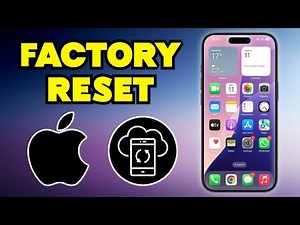 How to Factory Reset Your iPhone (Quick & Easy)