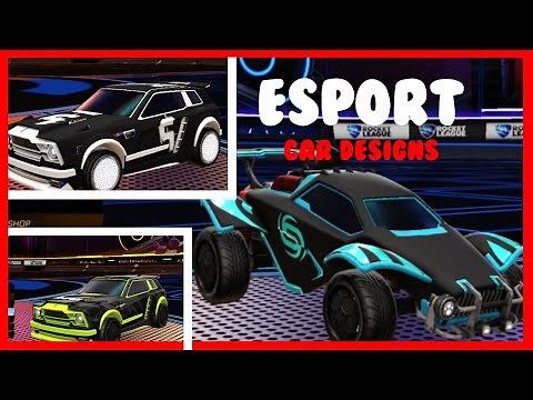 Rocket League Esport Car Designs [ Octane & Fennec ] + Bakkesmod Codes and Giveaway