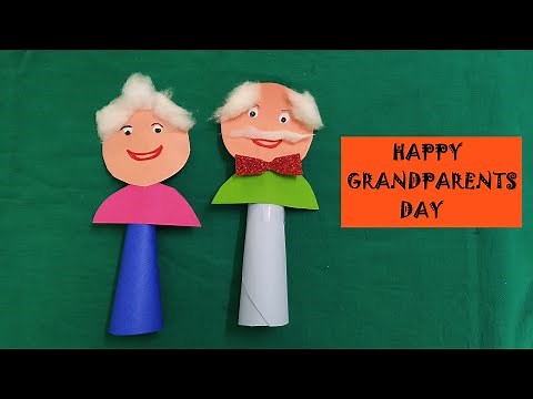 Easy Grandparents Day craft for kids 👵🏻👴🏻