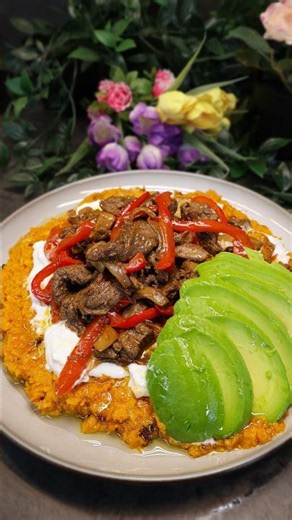 Sweet Potato Steak Bowl!