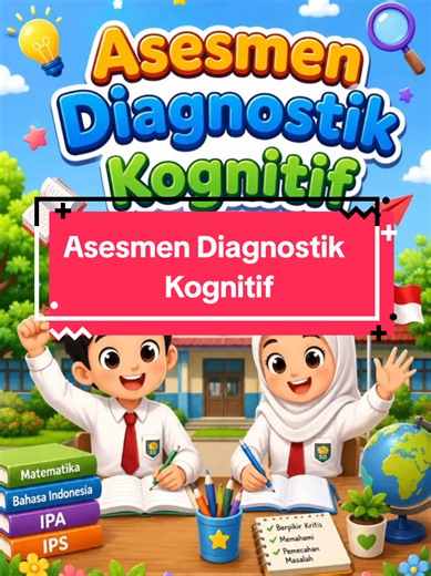 LEMBAR ASESMEN DIAGNOSTIK KOGNITIF ✨ Kenali kemampuan awal siswa dengan lebih mudah! 📚 Lembar Asesmen Diagnostik Kognitif Kelas 5 ini dirancang untuk membantu guru memetakan kemampuan awal peserta didik sebelum memulai pembelajaran. Praktis, siap cetak, dan sesuai untuk digunakan di awal tahun ajaran maupun awal materi baru. 💡 📄 Format siap print 🎨 Desain menarik & mudah dipahami 👩‍🏫 Cocok untuk guru SD Kelas 5 📥 Produk digital – langsung download! #AsesmenDiagnostik #AsesmenKognitif #Kel