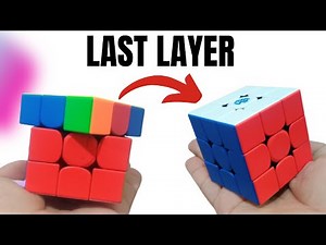 How To Solve The Last layer Of A 3x3 Rubik's Cube