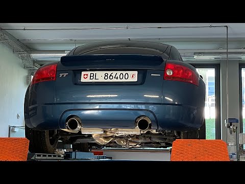 Audi TT 8N 225PS - Original vs. 3” Bull-X Catback Exhaust