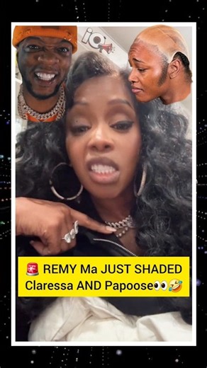 🚨 REMY Ma SHADES Claressa Shields AND Papoose AGAIN With Lady London tiktok Freestyle🤣
