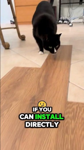 Can you install vinyl plank directly onto tile? #qualityflooring #flooring #diy #vinylplank #lvp