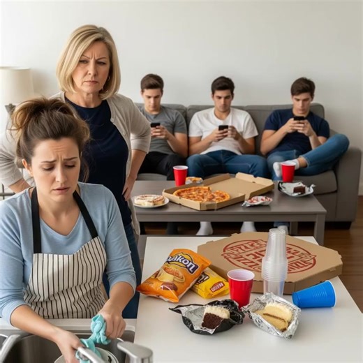 Čim je moja svekrva saznala da zarađujem 4.000€ mjesečno, odmah je pozvala muževa tri brata sa sela da se usele kod nas – i naredila mi da brinem i o njima. 😳 U trenu, moj stan se pretvorio u pansion. Umorne ruke su spremale po tri dodatna obroka dnevno, korpe sa vešom su se punile brže nego što sam mogla da ih ispraznim, a miris cigareta i znoja ugušio je ono što je nekada bio moj dom. Njih trojica su ležala po sofama, gledali TV i čekali da im poslužim večeru. Moj muž je ćutao, nesposoban da 