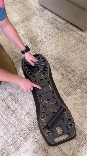 At home workout push up board