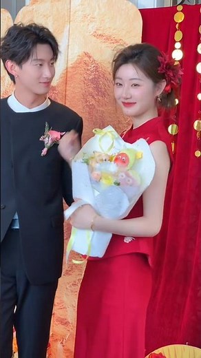 So sweet was totally shipping them on my best friends engagement day ✨❤️ #chinese #wedding #short