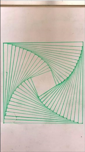 Look, What You Can Create By Using Simple Geometry