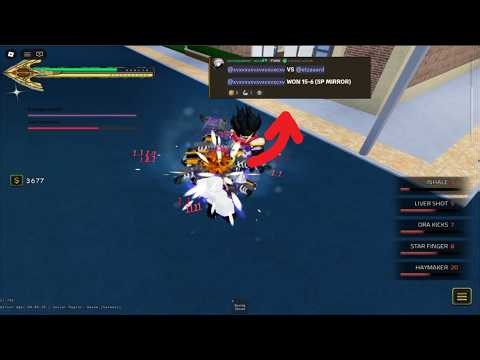 [YBA] Belting A Russian R*tarded NPC Hackbro (out of all the names u pick this💀) 15 - 6