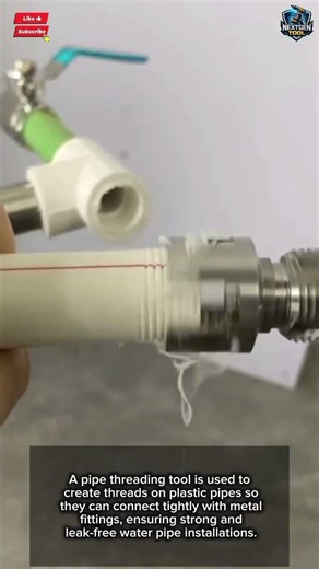 Pipe Threading Tool Maker for Precise Water Pipe Installation#tool