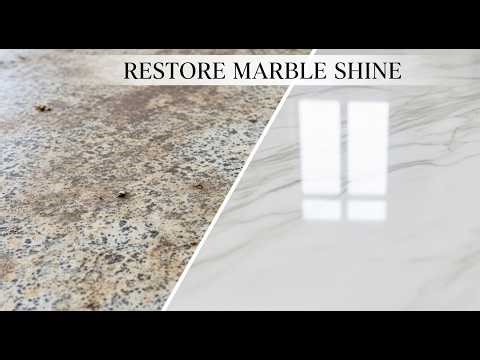 How to Clean and Restore Marble Like a Professional