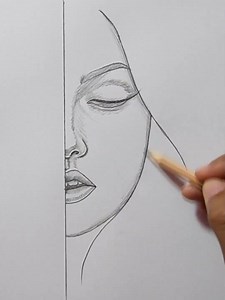 Very Easy Sad Girl Drawing - Drawing a Crying Girl - How to Draw a Beautiful Girl [Girl Drawing]