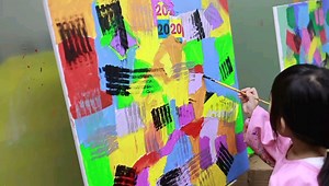 巴斯奎特的创意画