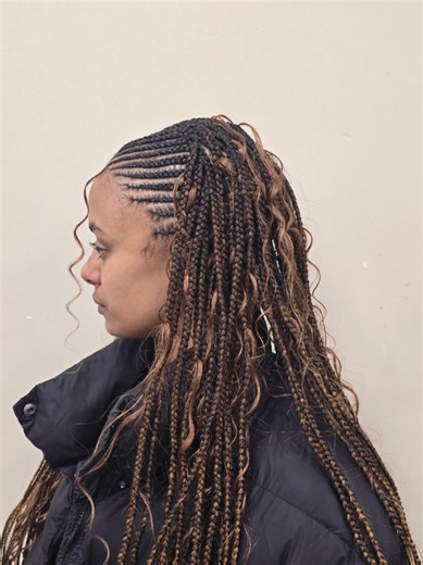 We are open today you guys!!! Feel free tonwalk-in and we'll take care of all your hair needs🧡💛 Comment down below if you would get thisbstyle and color⬇️ 🚪Walk-ins everyday until 6pm 📞Contact Us: 301-760-0117 📍7918 Georgia Ave Silver Spring MD 20910 #washingtondc #dmvbraider #fulanibraids #bohobraids #dmvhairstylist