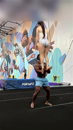 Unfortunate hand placement #delaneyporazinski #danielbuyeske #cheer #fyp