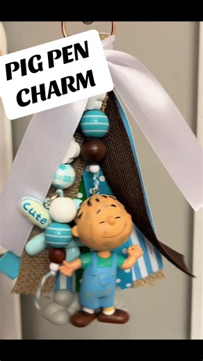 PIG PEN Charm - Unique Etsy Finds