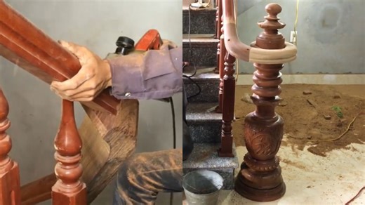 Create a Stunning Curved Railing for Wood Stairs