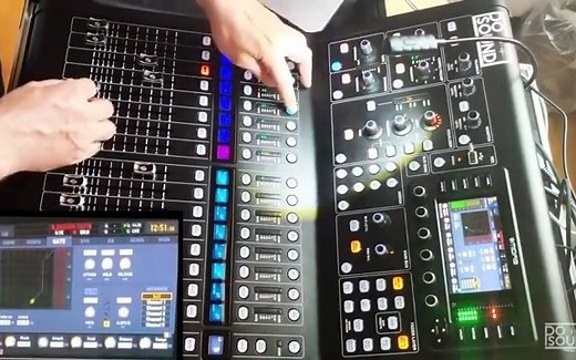 M32R LIVE, virtual mixing