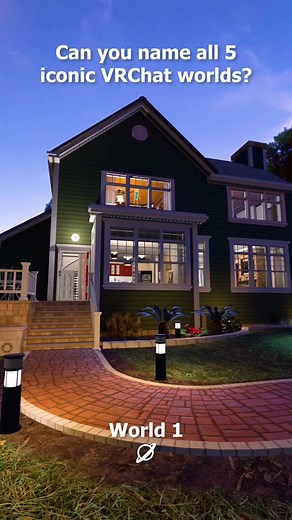 Which worlds can you name? #vrchat #vrchatworlds #vr #virtualreality #nostalgia