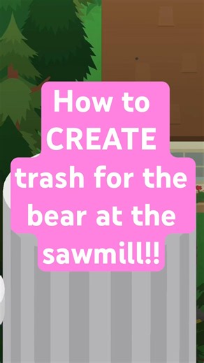 HOW TO CREATE TRASH IN SNEAKY SASQUATCH!!🫈#sneakysasquatch #sneaky #game #sasquatch #shorts #fypシ゚