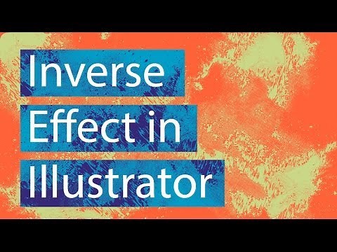 Create a Cool Inverse Color Effect in Adobe Illustrator