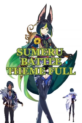 SUMERU BATTLE THEME *note this is not the final version changes can be made once officially release* #genshinimpact #sumeru #battletheme #music #fyp #kaeya #tighnari #sumerumusic #sumerubattletheme #genshin