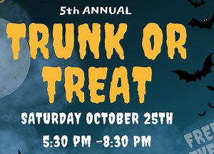 Trunk or Treat is Back
