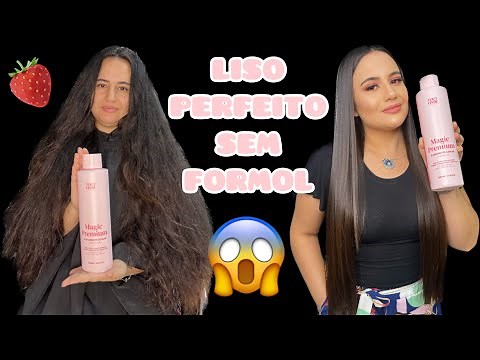 Perfectly smooth hair with formaldehyde-free Magic Premium progressive treatment from Tout Lissie.