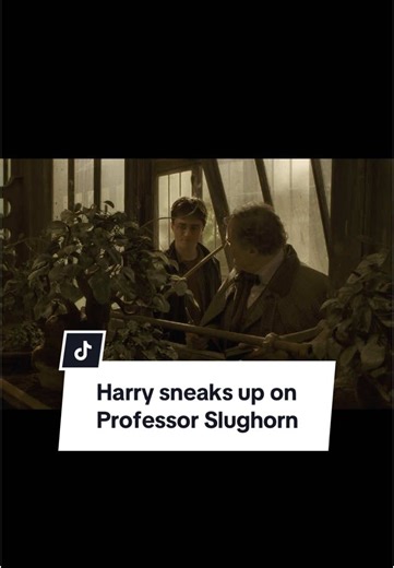 i, too, often mistake harry for professor sprout #harrypotter #professorslughorn #liquidluck #movierecommendations