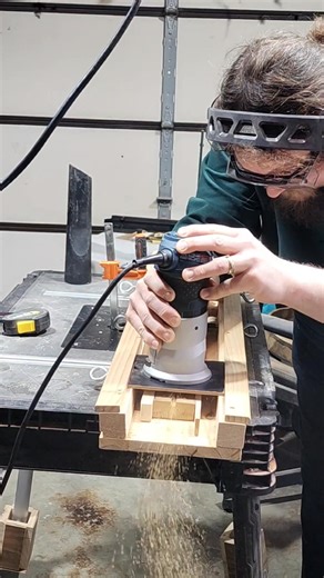 15 reactions | Tele thinline w/spalted inkline maple top build  Working on the roasted maple neck. Routing the truss rod slot #handmadeguitars #luthier #AltonIllinois #woodworking #telecaster #fridayvibes | Flyway Guitars | Facebook