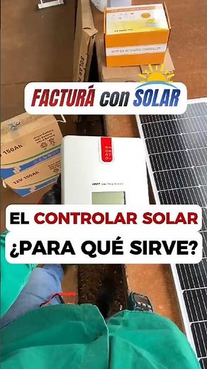 El controlador solar. ¿Para qué sirve?
