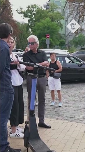 Michael Douglas visits Kyiv