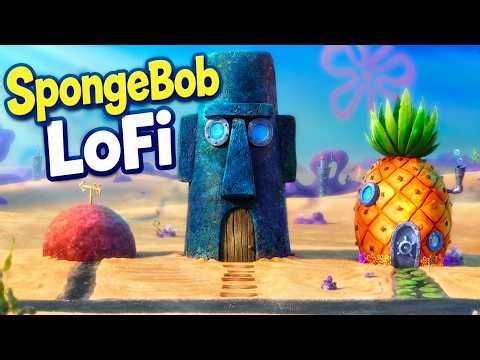 SpongeBob LoFi 🍍 | Relaxing Bikini Bottom Ambience for Study, Sleep & Chill