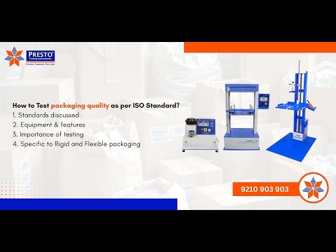 How to Test Packaging Strength as per ISO Standards | Explained in English with Lab Demo