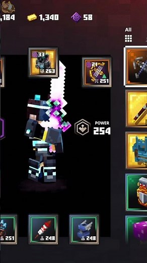 The Best And Worst Bow Enchantments In Minecraft Dungeons #shorts