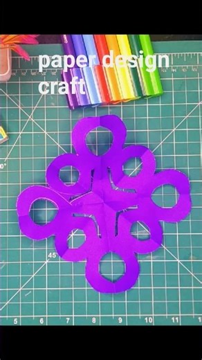 Paper design craft # art # diy #