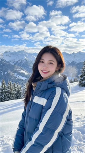 Alpine Sunshine Mood: Fluffy Hair and Peak Aesthetic