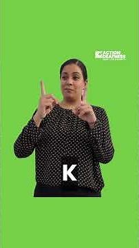 Action Deafness | British Sign Language (BSL) Learn how to fingerspell the alphabet A-Z