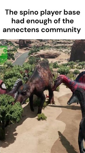 spino pack jump annectens #pathoftitans #theisle #prehistoric